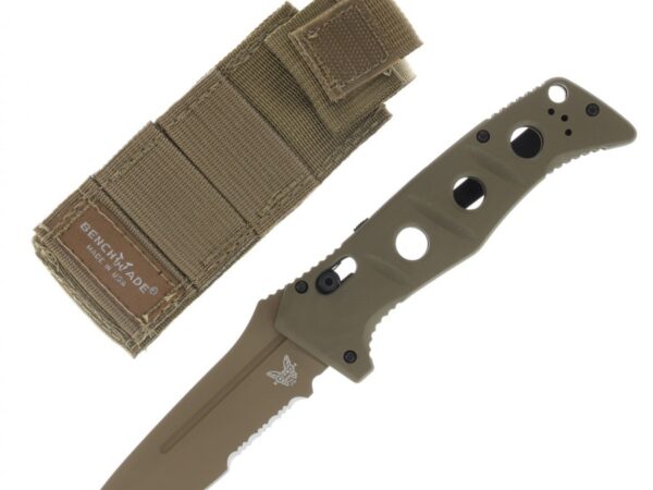 Benchmade 2750SFE-2 Adamas Auto Knife 3.8in Flat Earth PS Drop Point
