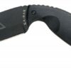 Ka-Bar 1482 TDI Law Enforcement Large 3.69" Fixed Drop Point Plain Black AUS-8A SS Blade, Black Zytel Handle, Includes Belt Clip/Sheath 2 617717214820