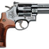 Smith & Wesson 150783 Model 29 44 Rem Mag or 44 S&W Spl Machine Engraved Blued Carbon Steel 4" Barrel, 6rd Cylinder & N-Frame, Wood Engraved Grip 2 61818