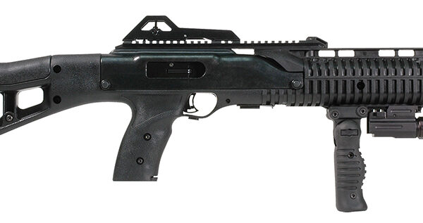 Hi-Point 995FGFLLAZTS 995TS Carbine 9mm Luger 16.50" 10+1 Black All Weather Molded Stock W/Forward Folding Grip, Weapon-Mounted Flashlight and Laser