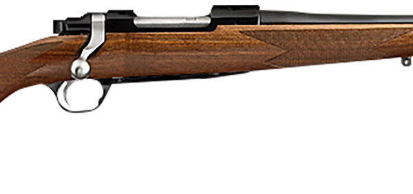 Ruger 37140 Hawkeye Compact 7mm-08 Rem 4+1 16.50" Satin Blued Alloy Steel Barrel, Steel Receiver w/Integral Scope Mount, American Walnut Fixed Stock, Right Hand