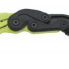 CRKT 4041G Provoke Zap 2.47" Folding Plain Black Stonewashed 4116 Stainless Steel Blade/Bright Green Grivory Handle Includes Pocket Clip 2 794023404111