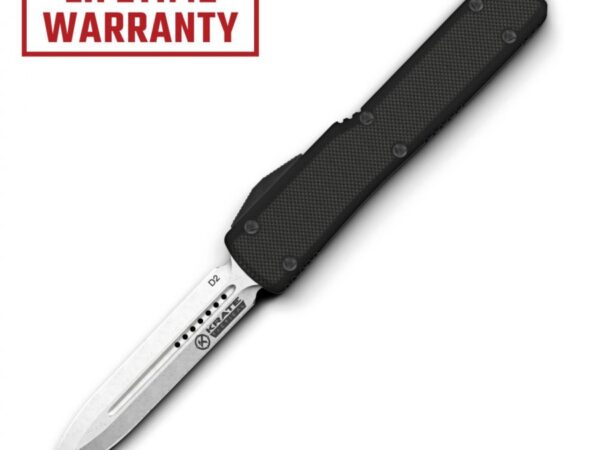 Krate Tactical "Ghost" OTF Knife - Black