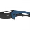 SOG Knives & Tools, Bulwark FLK, Folding Knife, 3.5" Drop Point Straight Edge, Micarta Handle Blue, PVD Finish, D2 Construction 2 813628069607