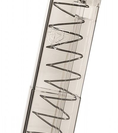 ETS Group GLK4212 Pistol Mags 12rd Extended 380 ACP Compatible w/ Glock 42 Clear Polymer