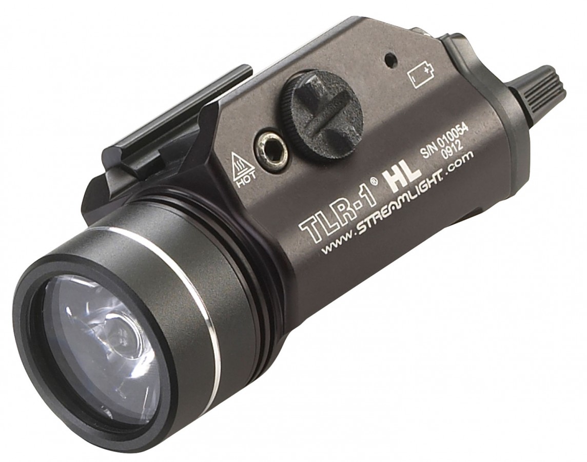 Streamlight 69260 TLR-1 HL Gun Light Black Anodized 1,000 Lumens White LED 1 85911