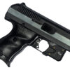 Hi-Point CF380LLTGM CF 380 ACP Caliber with 3.50" Barrel, 8+1 Capacity, Black Finish Frame, Serrated Black Steel Chrome Line Slide & Polymer Grip, LaserLyte Laser 2 97703