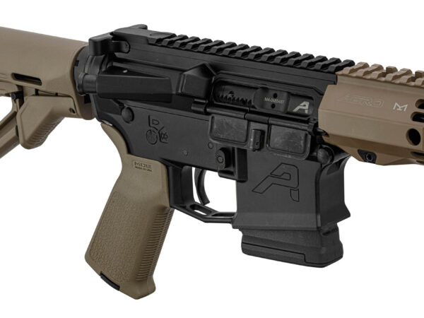 Aero Precision, M4E1 AR15 Complete Upper, 223 Remington/556NATO, 14.5" Barrel- Pinned and Welded (16"), 12" M-LOK  Black