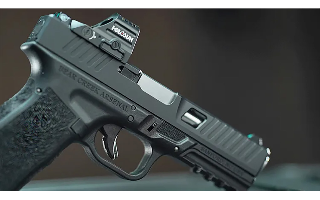 Bear Creek Arsenal Grizzly Pistol red dot