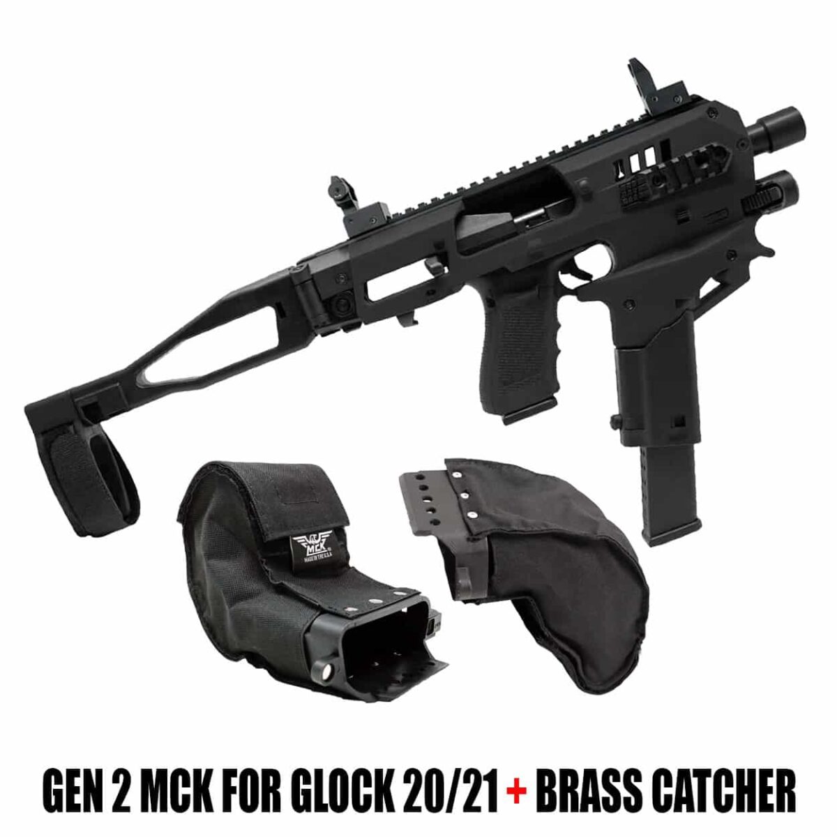 CAAMCK MCK microconversionkit roni microroni bundle GEN2plus brasscatcher glock 20 glock21 glock20