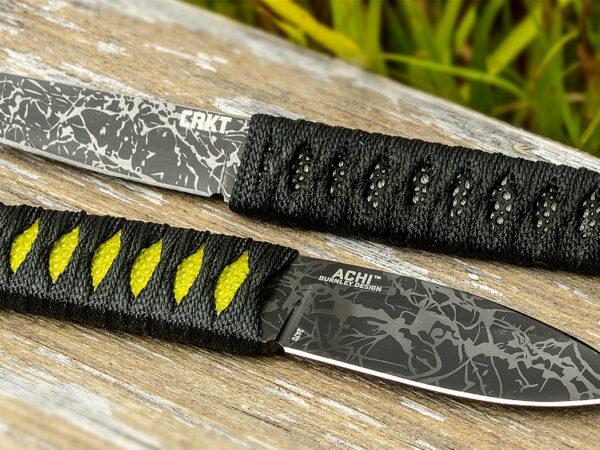 CRKT BURNLEY OBAKE - ETCHED GREY