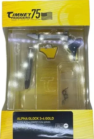 TIMNEY TRIGGERS - GLOCK 3/4 GOLD