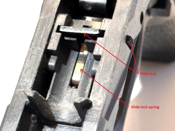 P80/GLOCK G26 SLIDE LOCK SPRING
