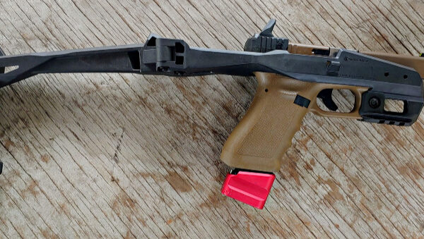 SHIELD ARMS GLOCK MAG EXT. - SILVER - GLOCK19/23 - (+5/9MM) (+4/.40)