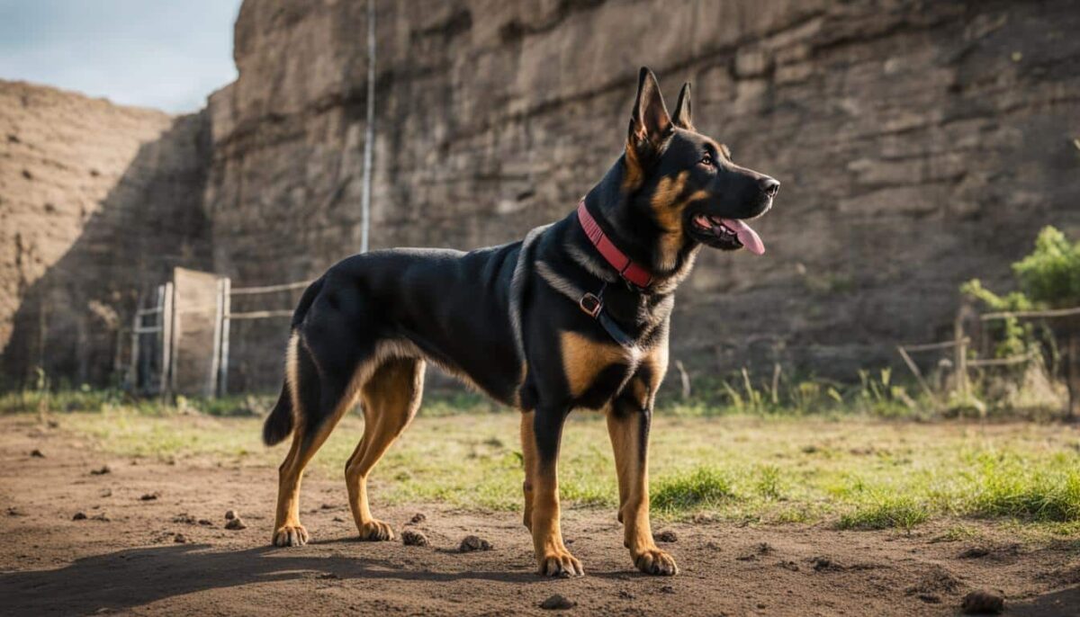 Guard dog training 1