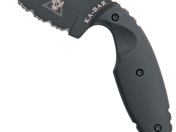 KA-BAR KNIVES, TDI LAW ENFORCEMENT, FIXED BLADE KNIFE, SERRATED EDGE