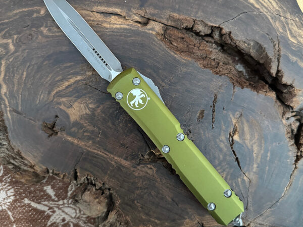 Microtech ULTRATECH D/E - OD GREEN APOCALYPTIC STANDARD