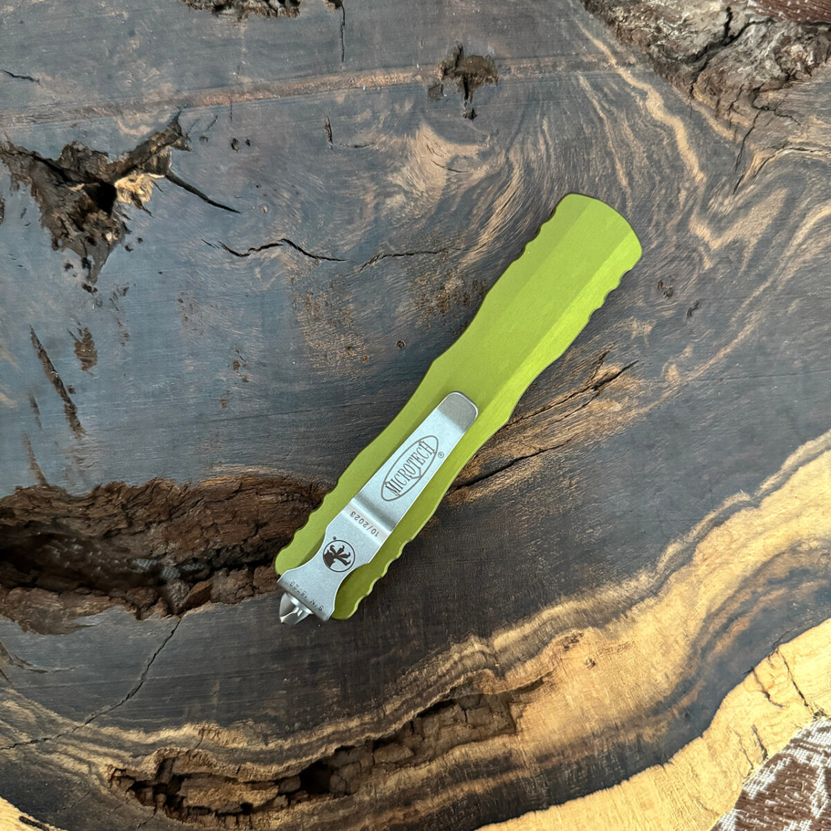 Microtech 225 10 OD Dirac Od GReen Stonewash Standard OS 60049.1699472011