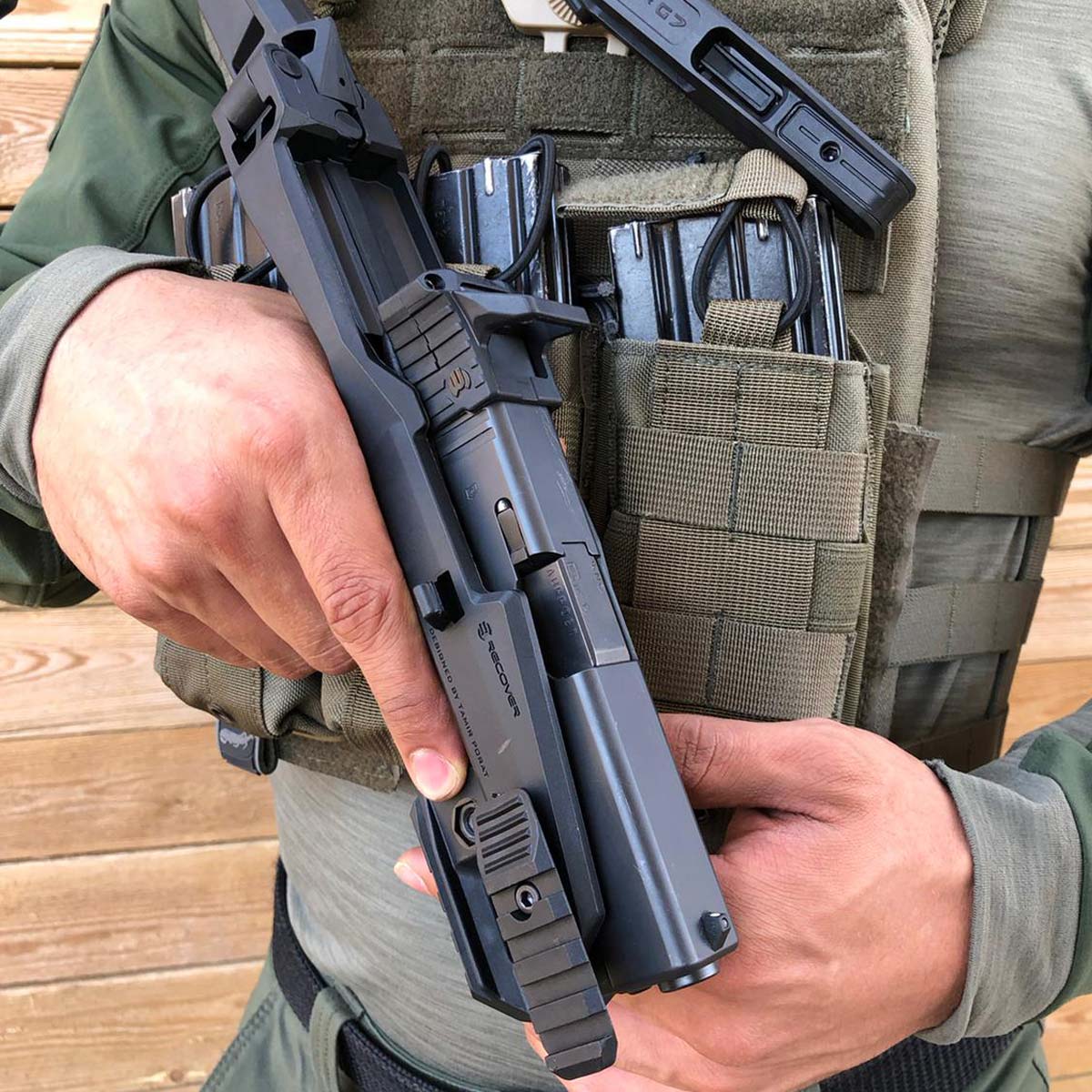 Recover tactical 2020 glock molle vest