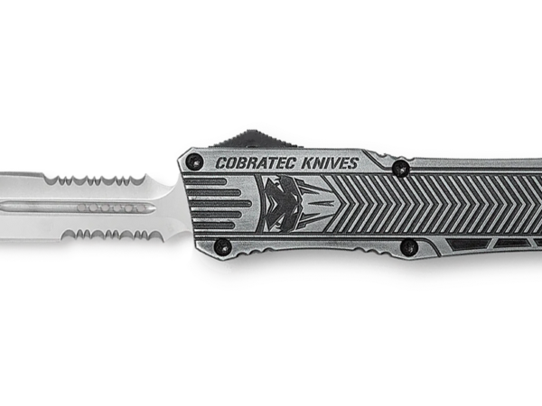 COBRA TEC CTK-1 LARGE - STONEWASH - DAGGER SERRATED