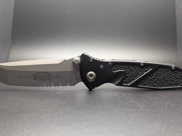 Microtech SOCOM ELITE T/E - APOCALYPTIC PARTIAL SERRATED