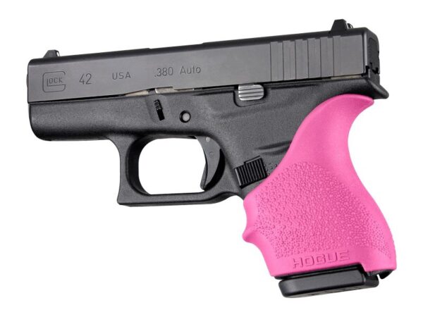 Hogue BEAVERTAIL GRIP SLEEVE - PINK - GLOCK 42/43