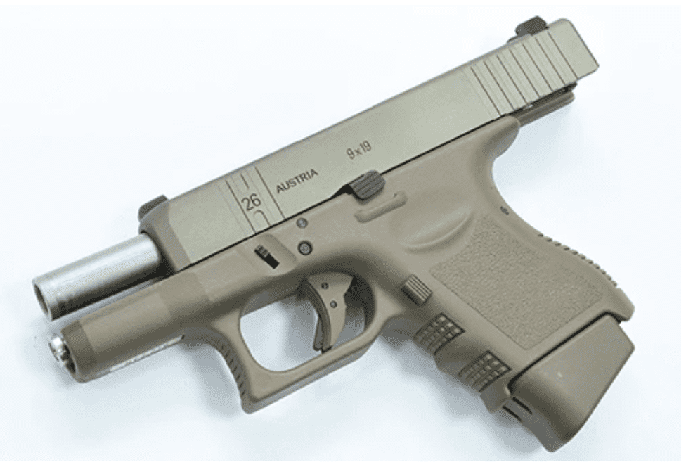 guarder aluminum cnc slide for marui g26 gen3 custom fde glk 95 fde 9 17458 p