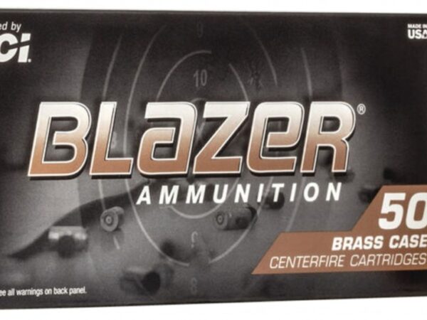 CCI 5210 Blazer Brass Handgun 40S&W 165gr Full Metal Jacket 50 Per Box