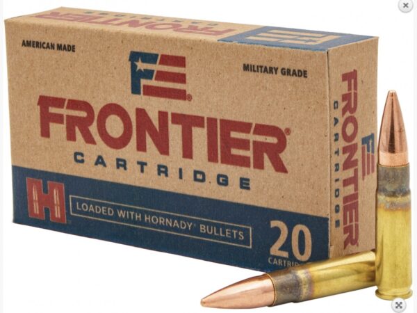 Frontier Cartridge FR400 Military Grade Centerfire Rifle 300Blackout 125gr Full Metal Jacket 20 Per Box