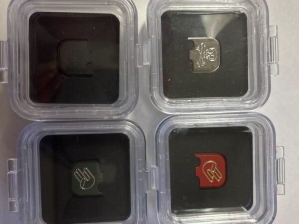 Milspin G43/43x/48 Engraved Backplates
