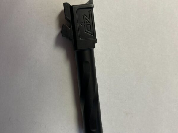 G26 ZP FLUTED CROWNED BLACK BARREL