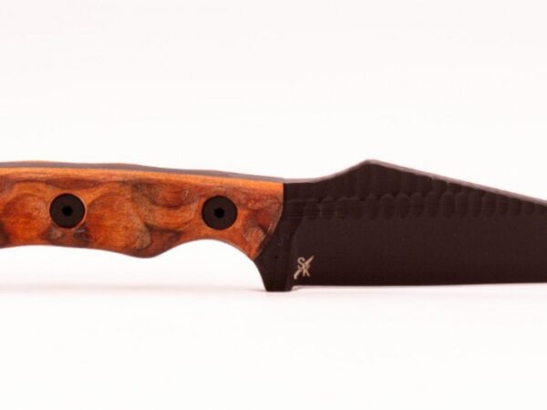 STROUP KNIVES TU2 - BLK/WOOD