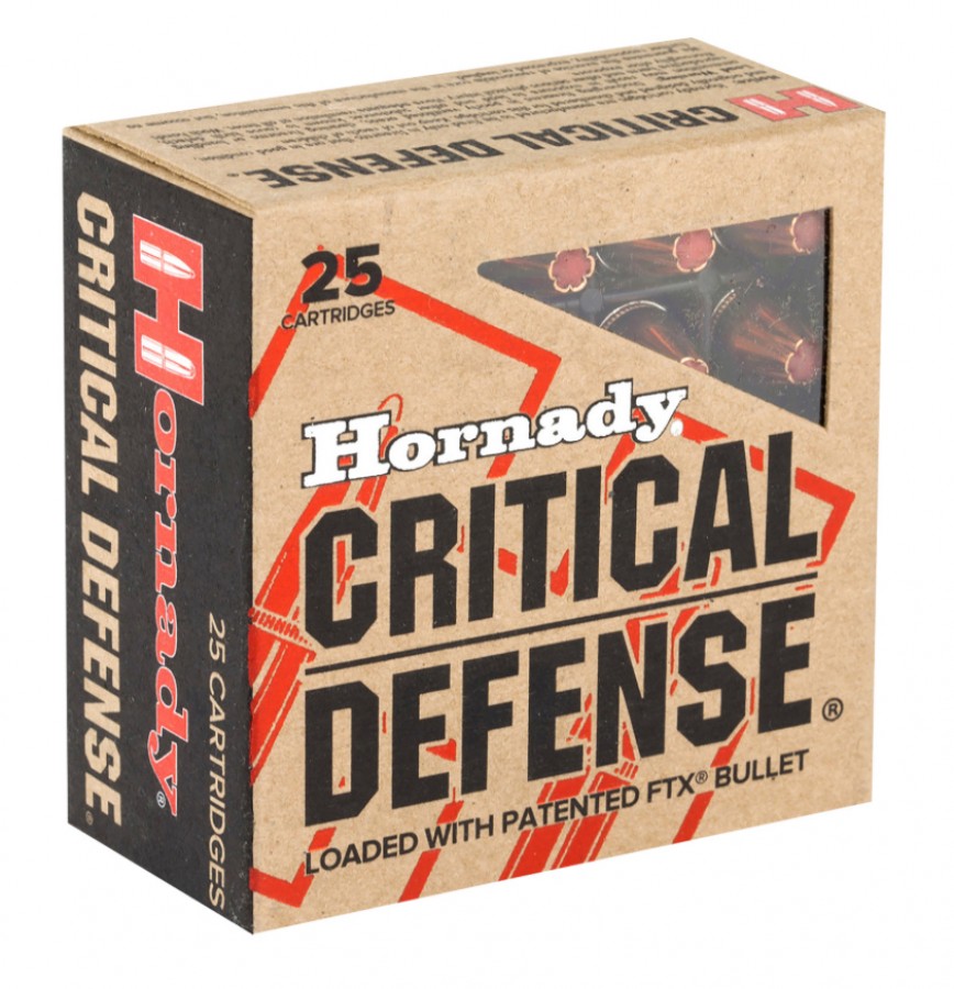 Hornady 90250 Critical Defense 9mmLuger 115gr Hornady Flex Tip eXpanding 25 Per Box 1 img 0738