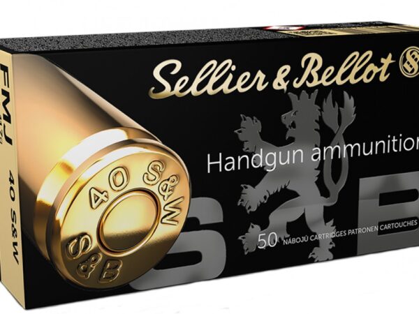 SELLER & BELLIOT 40S&W 180 GR FMJ 50RD AMMO