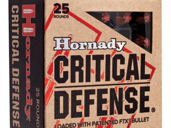 Hornady 90080 Critical Defense 380ACP 90gr Hornady Flex Tip eXpanding 25 Per Box