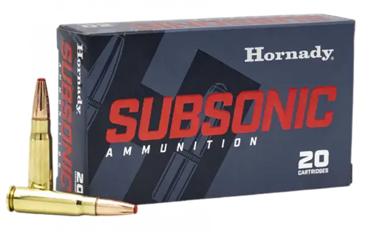 Hornady 80787 Subsonic Rifle 7.62x39mm 255gr Sub X 20 Per Box 1 img 0766