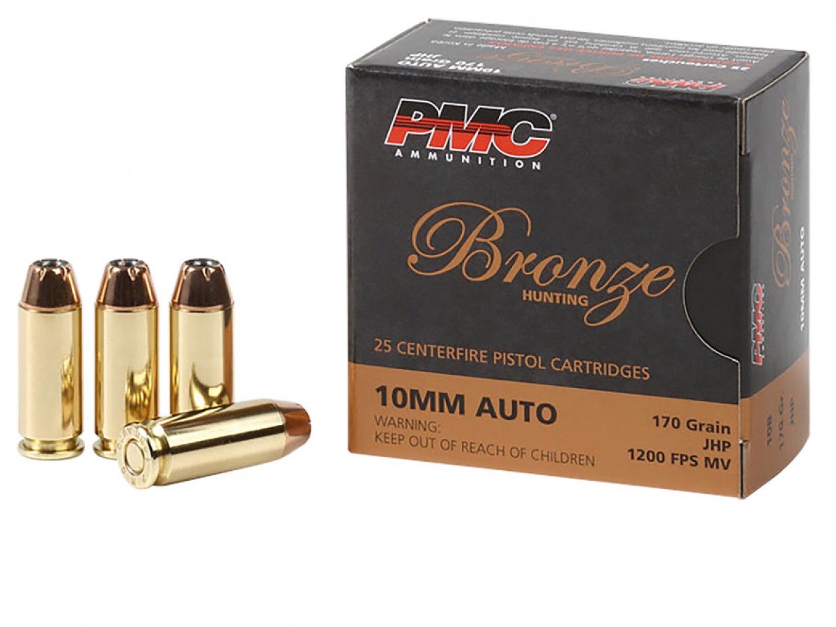 PMC 10B Bronze 10mmAuto 170gr Jacketed Hollow Point 25 Per Box 1 img 0769