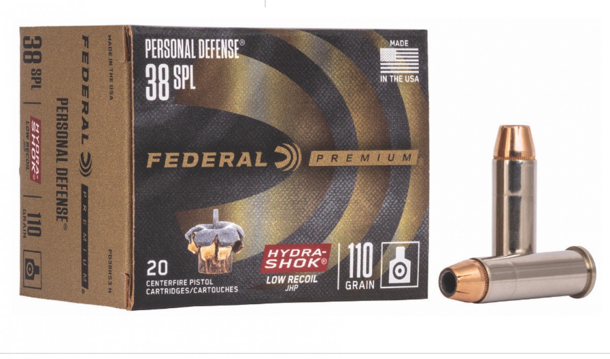 Federal PD38HS3H Premium Personal Defense Low Recoil 38Special 110gr Hydra-Shok Jacketed Hollow Point 20 Per Box 1 img 0772