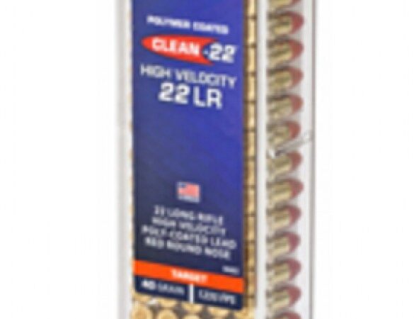 CCI Ammunition, High Velocity, 22 LR, 40 Grain, Lead Round Nose, 100 Round Box