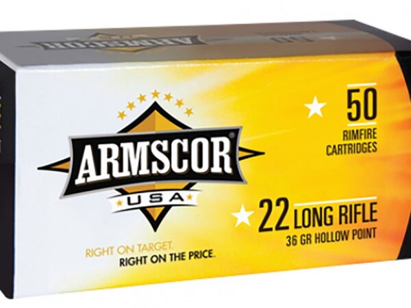 Armscor 50015PH Precision 22LR 36gr High Velocity Hollow Point 50 Per Box