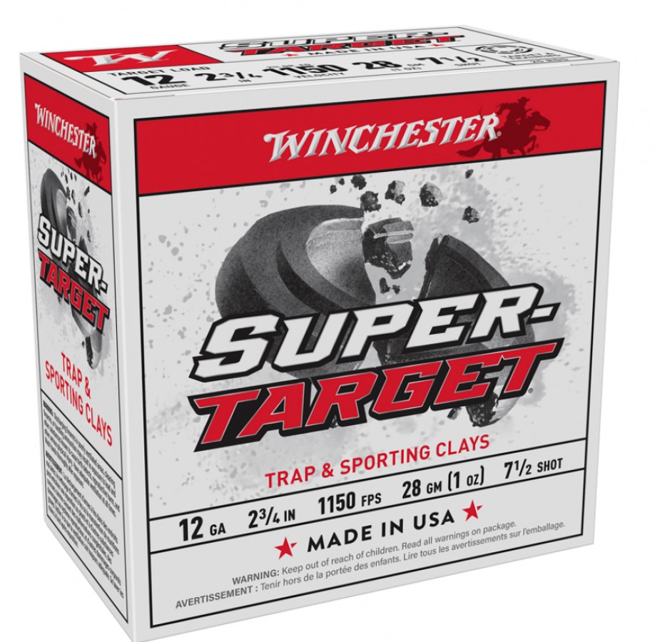 Winchester Ammo TRGT11507 Super-Target Light Target 12Gauge 2.75" 1oz 7.5Shot 25 Per Box 1 img 0803