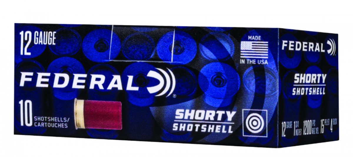Federal SH1294B Shorty 12Gauge 1.75" 15/16oz 4BuckShot 15Pellets 10 Per Box 1 img 0804