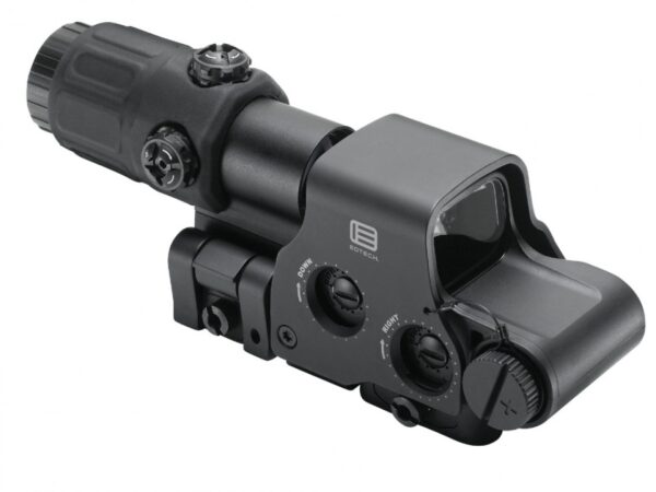 Eotech HHSII HHS II EXPS & G33 Magnifier Matte Black 1x/3x 1.20" x 0.85" 1 MOA Red Dot/68 MOA Ring