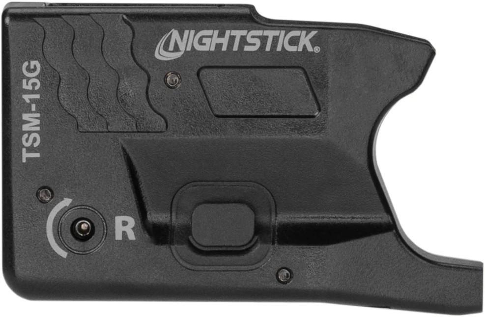 nightstick tsm 15g sub compact handgun light wgreen laser for smith and wesson mandp shield ns tsm 15g 06616.1760329657