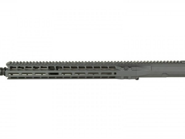 Radian Weapons, Complete Upper, 223 Wylde, 16" Barrel, 1:8 Twist, Dead Air KeyMo Flash Hider, Mid Length Gas, 15" MLOK Handguard, Radian Raptor-SD Charging Handle, Radian Enhanced Bolt Carrier Group, Cerakote Finish, Gray, Fits AR-15