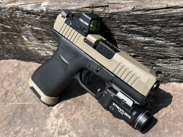 SHIELD ARMS GLOCK 43X/48 PREMIUM FLARED MAGWELL - BLK