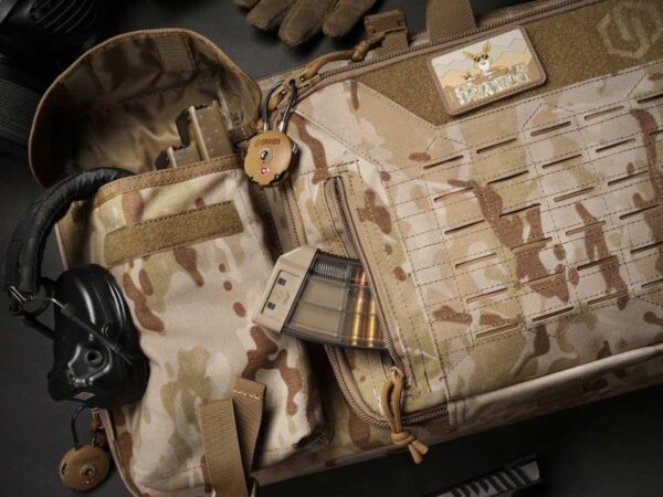 SAVIOR EQUIPMENT 42" URBAN WARFARE RIFLE BAG - MULTICAM ARID