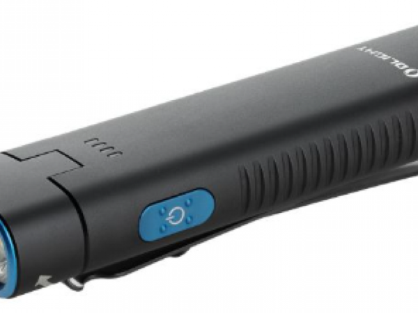 OLIGHT ARKFLEX EDC FLASHLIGHT - ROTATING HEAD - BLK