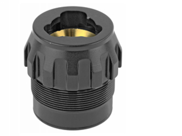 Dead Air DA444 P-Series 3-Lug Adapter Black Stainless Steel, Fits Primal/Wolfman/Ghost 45 with P-Series Adapter
