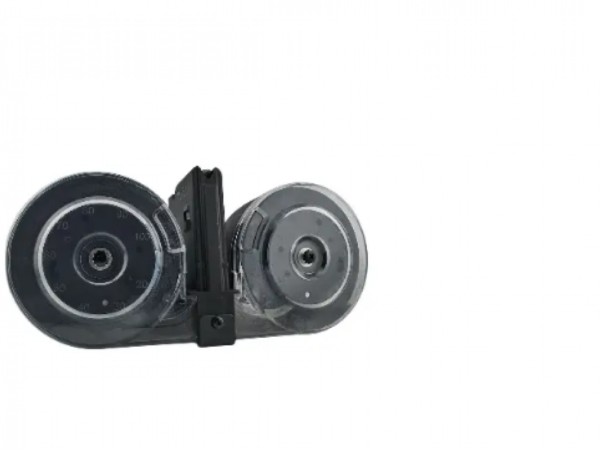 Kci Usa Inc KCIMZ001 AR-15 100rd Drum 5.56x45mm NATO Black Polymer